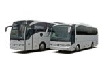Bus for group transfers with 48 seats: for max 2 + 48 passengers 