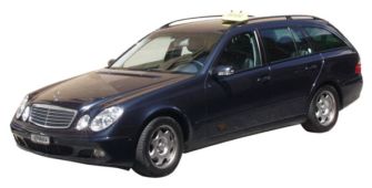 Taxi: Mercedes E classe station wagon for max. 4 passengers